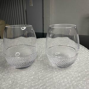 Cashs Ireland Cooper Stemless glasses - Pair